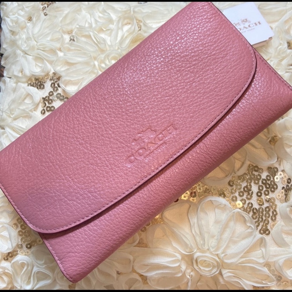 Coach Wallet Dusty Rose